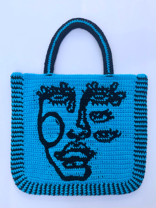 Blank Face Tote Bag