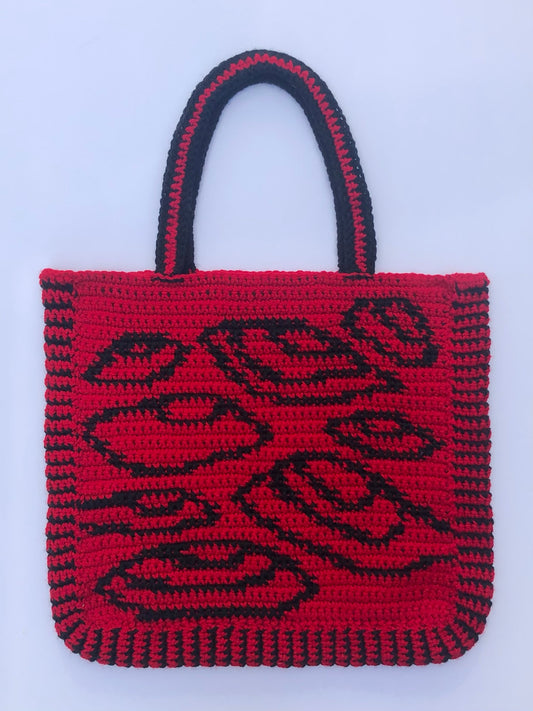 Warped Eye Tote Bag