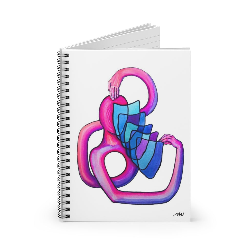 "ego death" spiral notebook